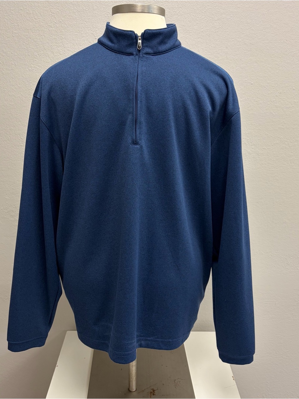 Pebble Beach Men's Navy Half-Zip Pullover